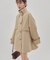 【umm.】配色ステッチトレンチコート