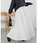 タックギャザーフレアスカート