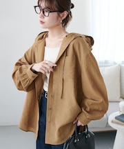 【新色追加/トレンド】シアーアソートフードシャツ《WEB限定カラーあり》