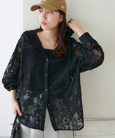 レースパーカー