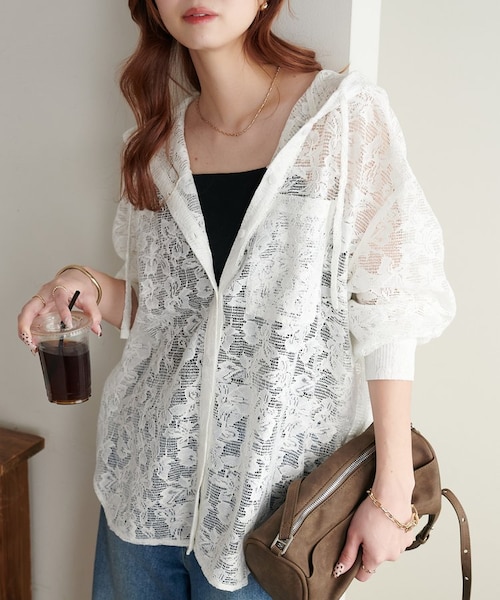 レースパーカー｜ディスコートの通販｜&mall（アンドモール）三井