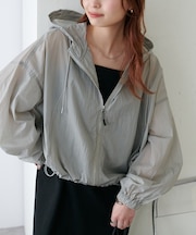 ナイロンフーディーブルソン