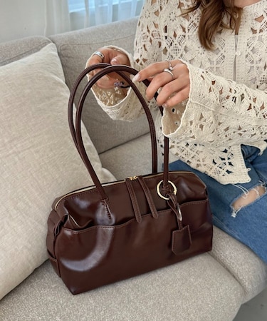 サイドベルトソフトボストンバッグ