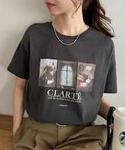 3フォトプリントTシャツ