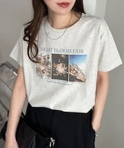 3フォトプリントTシャツ