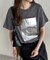 箔プリントTシャツ