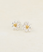 【GOLDY】ソリッドフラワーピアス