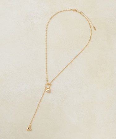【GOLDY】プランププチハートY字ネックレス