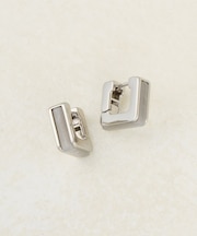 【GOLDY】マーブルスクエアピアス