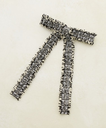 【GOLDY】ツイードリボンバレッタ