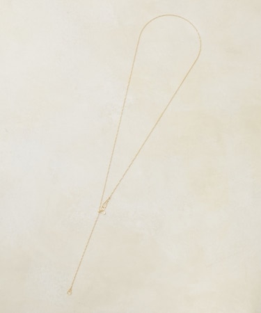 【GOLDY】フックロングY字ネックレス