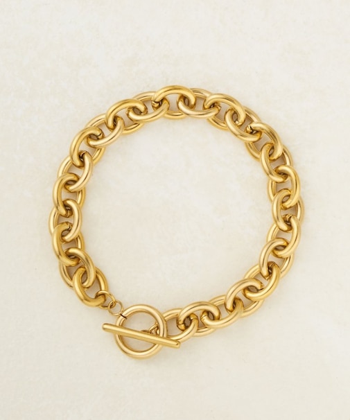 【GOLDY】ステンレスチェーンブレスレット