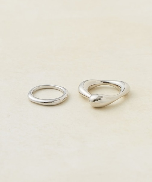 【GOLDY】プランプドロップSETリング