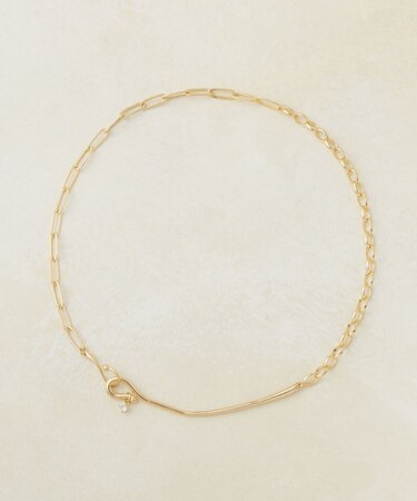 【GOLDY】フックラインチェーンコンビネックレス