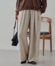 【Noka】ウエストギャザーイージーパンツ