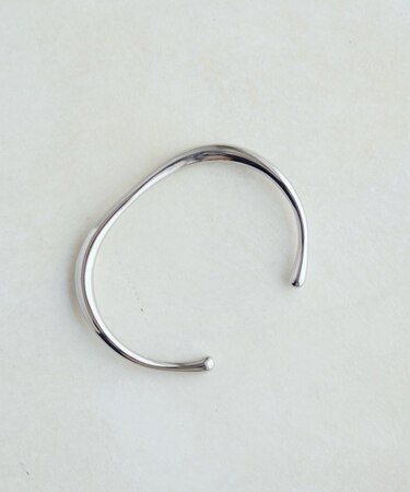 【Noka】ステンレスナローバングル