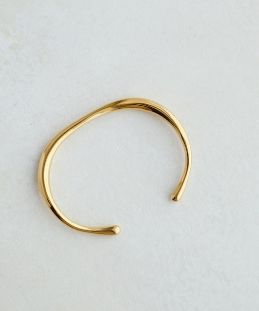 【Noka】ステンレスナローバングル