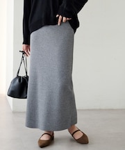 【Noka】接触冷感ニットナロースカート