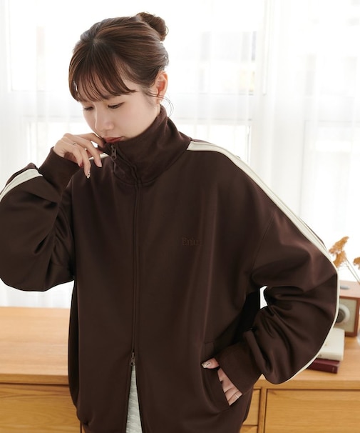 【Enlude】ラインイリトラックトップ《ユニセックス》