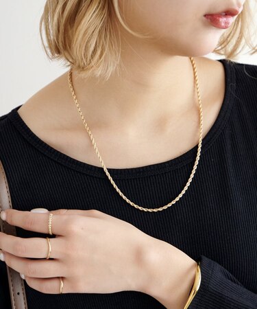 【Noka】ロープチェーンネックレス