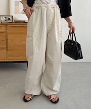 【Enlude】Dカン付きワイドカーゴパンツ《ユニセックス》