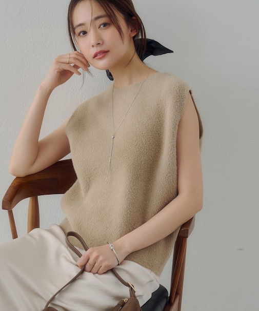 【Noka】ミニシャギーベスト