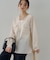 【Noka】袖口リブポケ付ブラウス