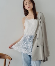 【Noka】ヴィンテージレースキャミチュニック