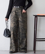 【Enlude】アソート総柄ワイドレッグパンツ《ユニセックス》