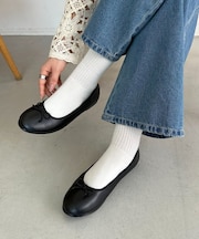 【S～XLサイズ展開】コンフォートバレエシューズ