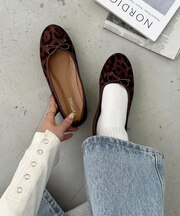 【S～XLサイズ展開】コンフォートバレエシューズ