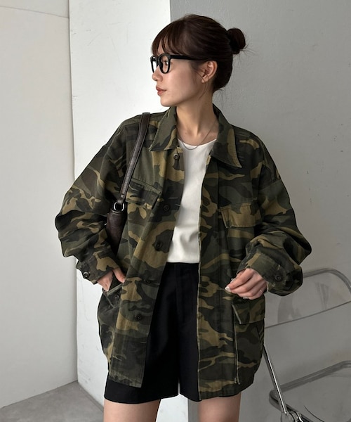 Enlude】メイサイガラミリタリージャケット《ユニセックス》｜ディス