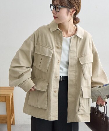 【Enlude】ミリタリージャケット《ユニセックス》