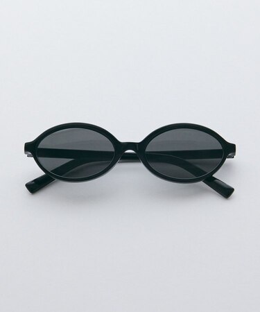 オーバルフレームサングラス