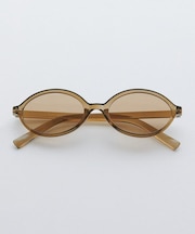 オーバルフレームサングラス