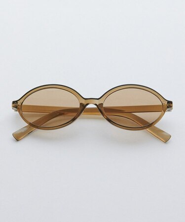 オーバルフレームサングラス