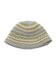 カラーボーダーハット