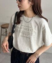 箔プリントTシャツ