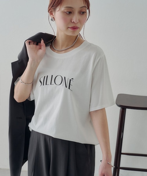 【Noka】SILLONEロゴ半袖T