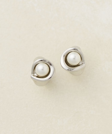 【GOLDY】ラップパールイヤリング