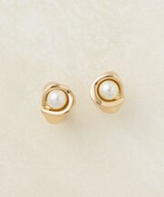 【GOLDY】ラップパールイヤリング