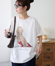 【Enlude別注|マリリン・モンロー】ピグメントグラフィック半袖T