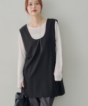 【Noka】前後2WAYチュニックベスト