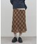 【ミドル丈＆ロング丈/umm.】チェックスカート