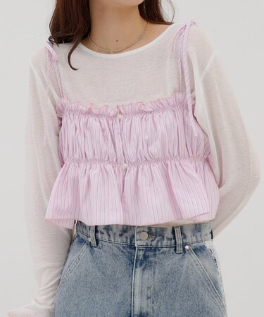 【umm.】ビジューキャミ