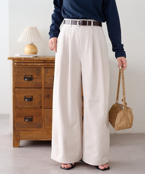 2タックワイドストレッチチノ