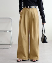 2タックワイドストレッチチノ