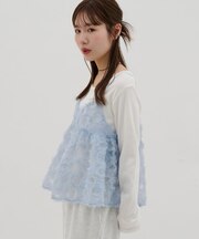 【umm.】立体レースキャミ