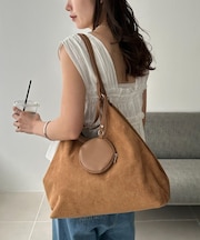 2WAYハンドルコンビトートバッグ