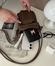 ユーティリティーパフィーミニショルダーバッグ